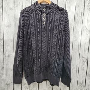 FX Fusion Cable Knit Sweater